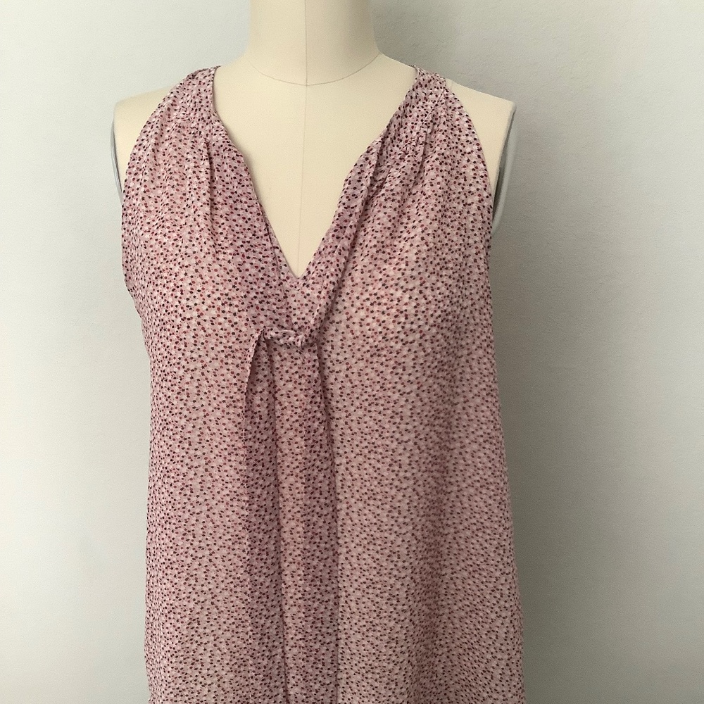 Pink XL tie front